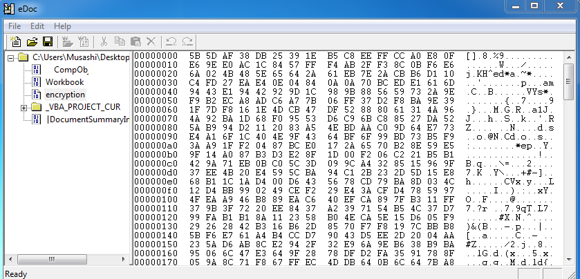 encrypted-xls-data