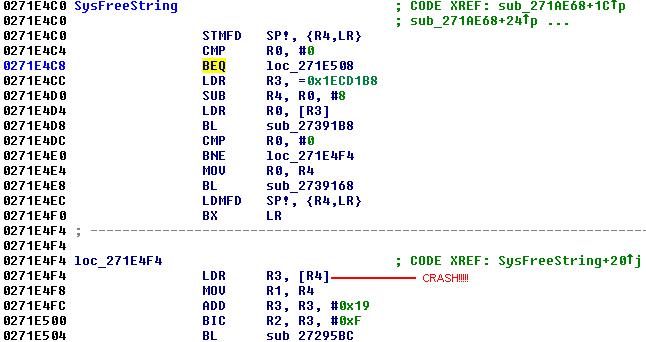 crash